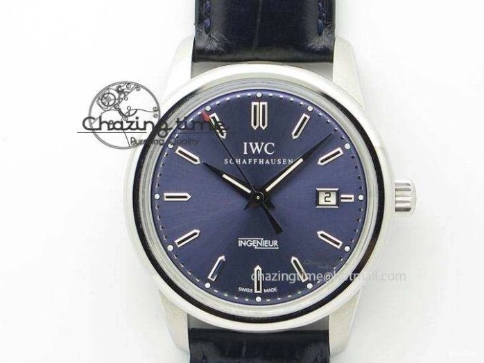 MIROTIME 0428 SportInspired Portofino IW458101 RG MK 1:1 Best Edition Gray Dial On Brown Leather Strap MIYOTA 7165